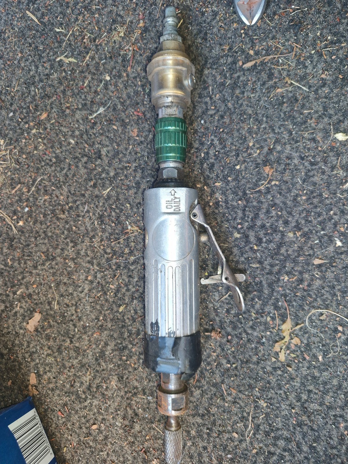 pneumatische  werkend gereedschap, Ophalen, Gebruikt