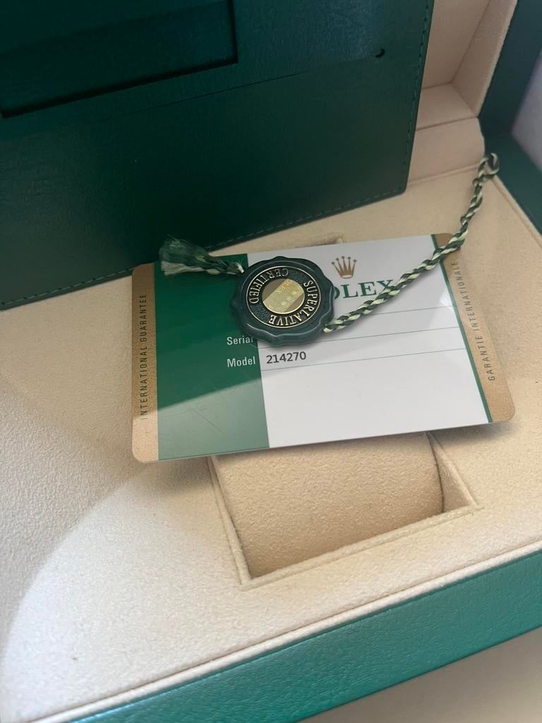 Rolex Explorer 214270 MK2, Sieraden, Tassen en Uiterlijk, Horloges | Heren, Ophalen, Zo goed als nieuw, Staal, Rolex