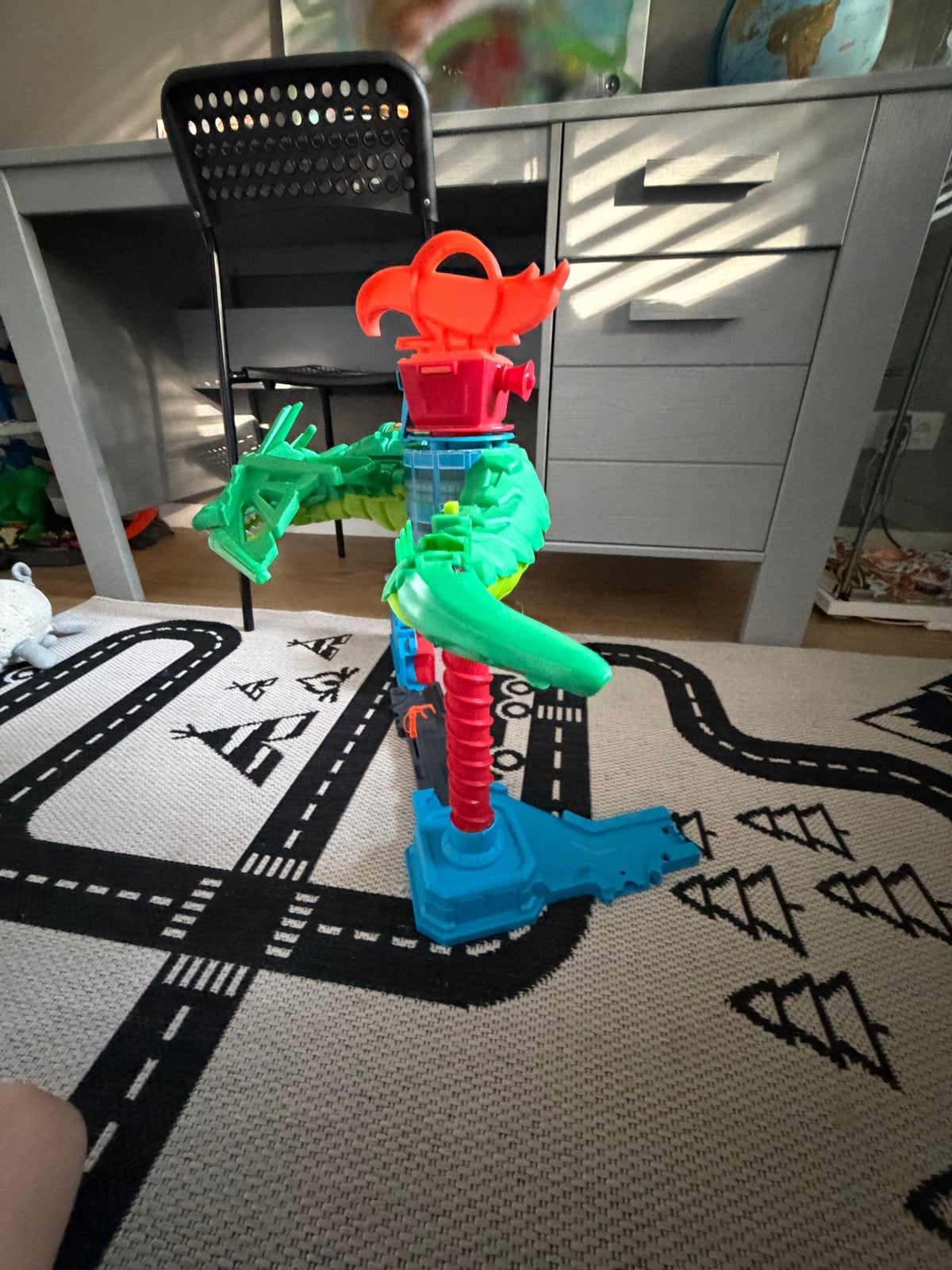 Hot Wheels Drakenbaan met lanceerder, Ophalen of Verzenden, Gebruikt, Jongen of Meisje
