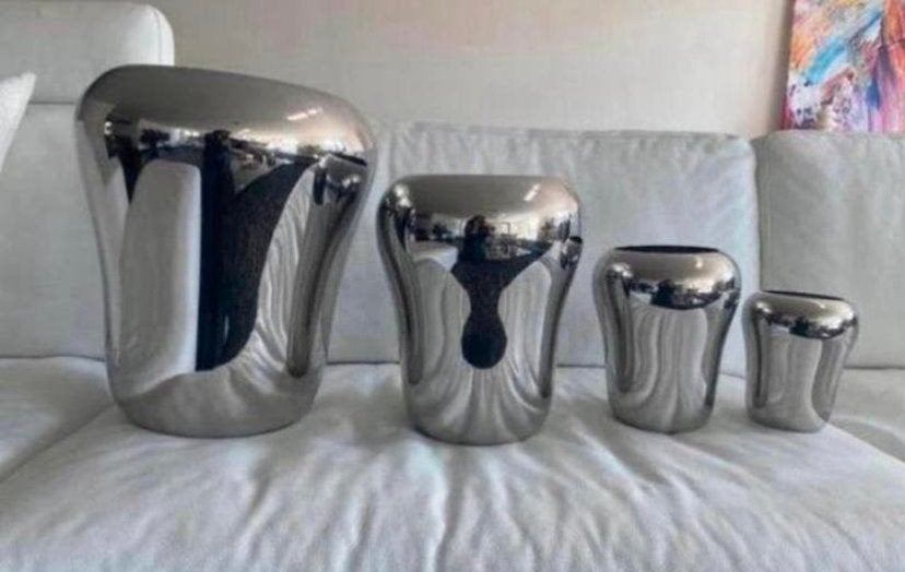 Vaas Alessi BaBà 4 formaten, 8 stuks ZGAN, Huis en Inrichting, Woonaccessoires | Vazen, Ophalen of Verzenden, Zo goed als nieuw