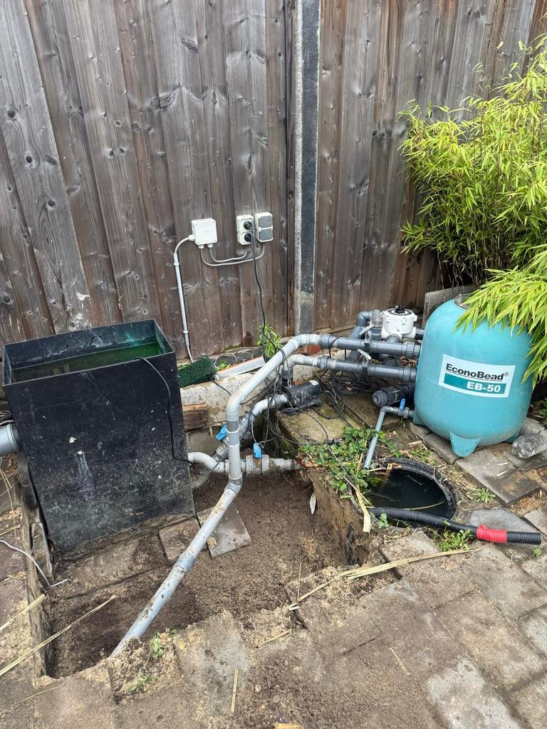 EconoBead EB-50 vijverfilter met toebehoren, Tuin en Terras, Vijvers, Ophalen, Gebruikt