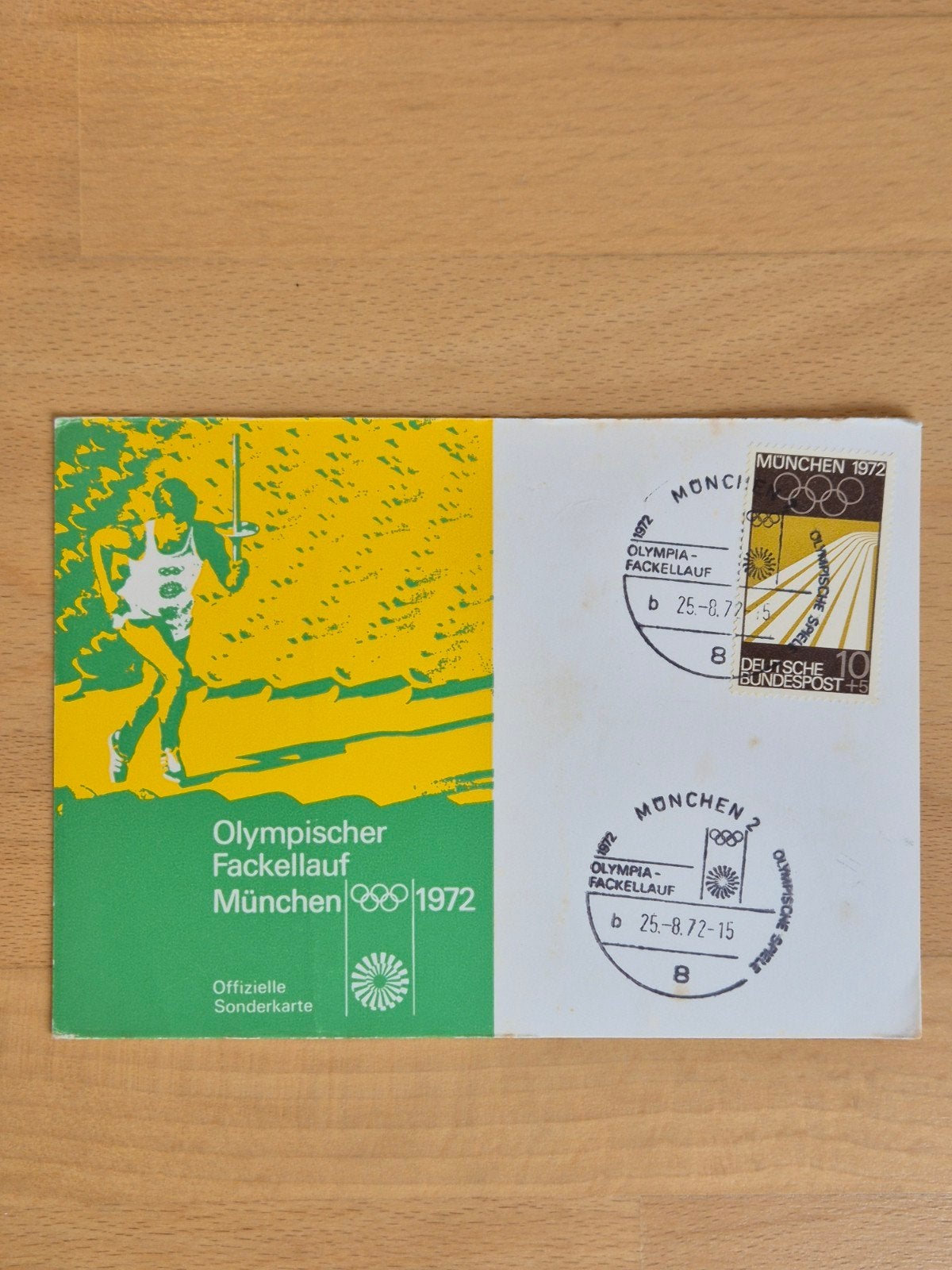 Kaart Olympische Spelen, Ophalen of Verzenden, Briefkaart