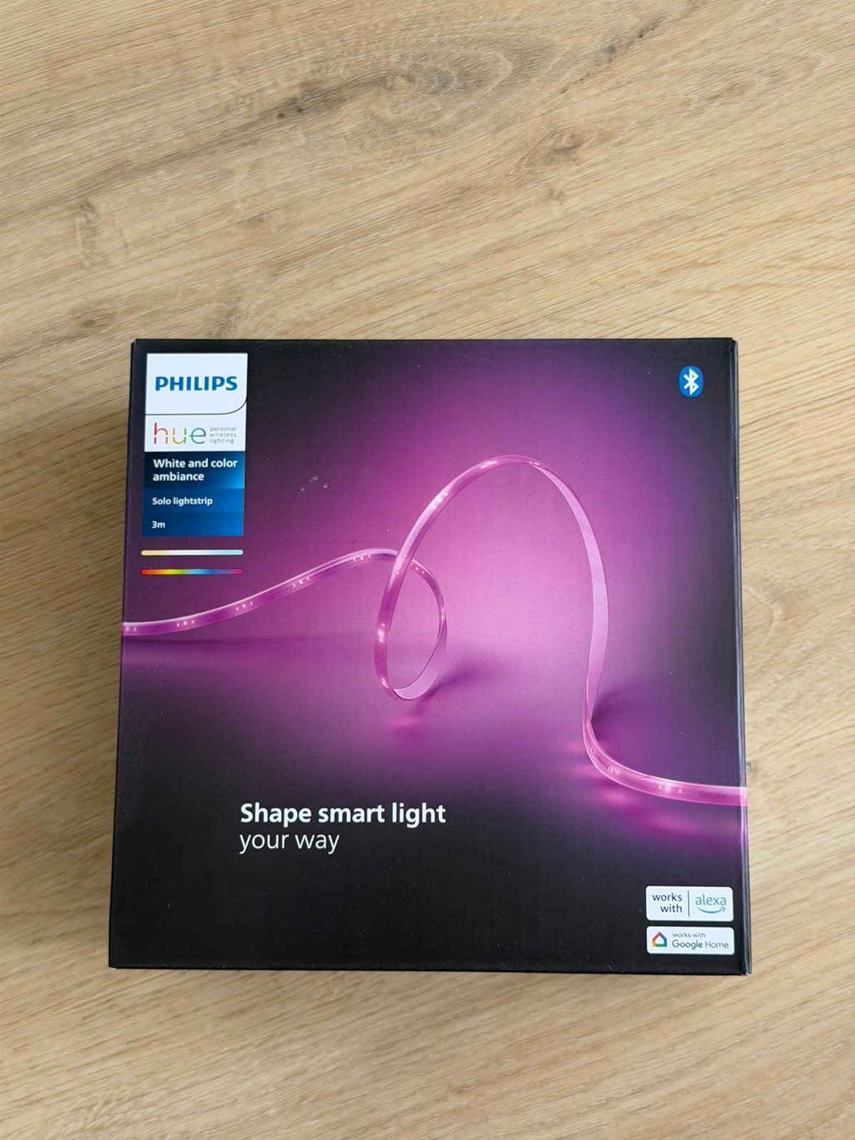 Hue Solo Lightstrip 3m NIEUW, Led-lamp, Nieuw, Overige fittingen, Ophalen of Verzenden