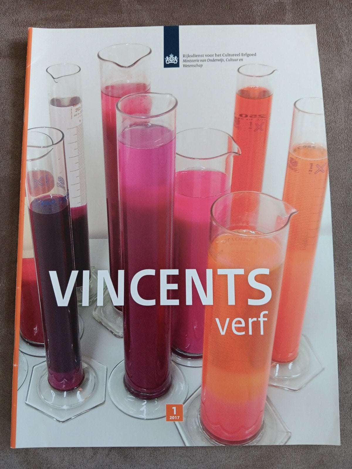 Vincents Verf - Tijdschrift Rijksdienst Cultureel Erfgoed, Ophalen of Verzenden, Zo goed als nieuw, Overige typen