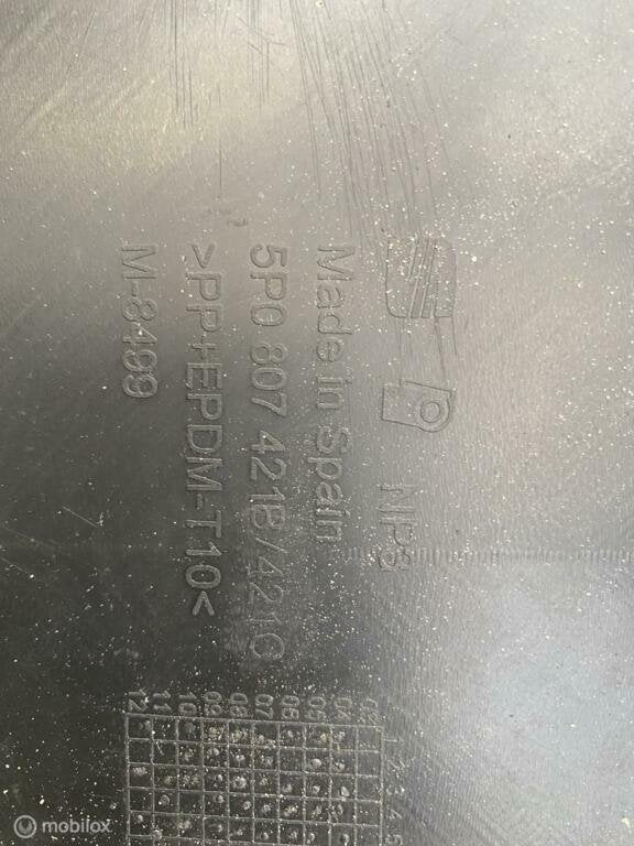 Achterbumper seat altea 5p0807421b Origineel, Gebruikt, Ophalen of Verzenden, Achter, Bumper