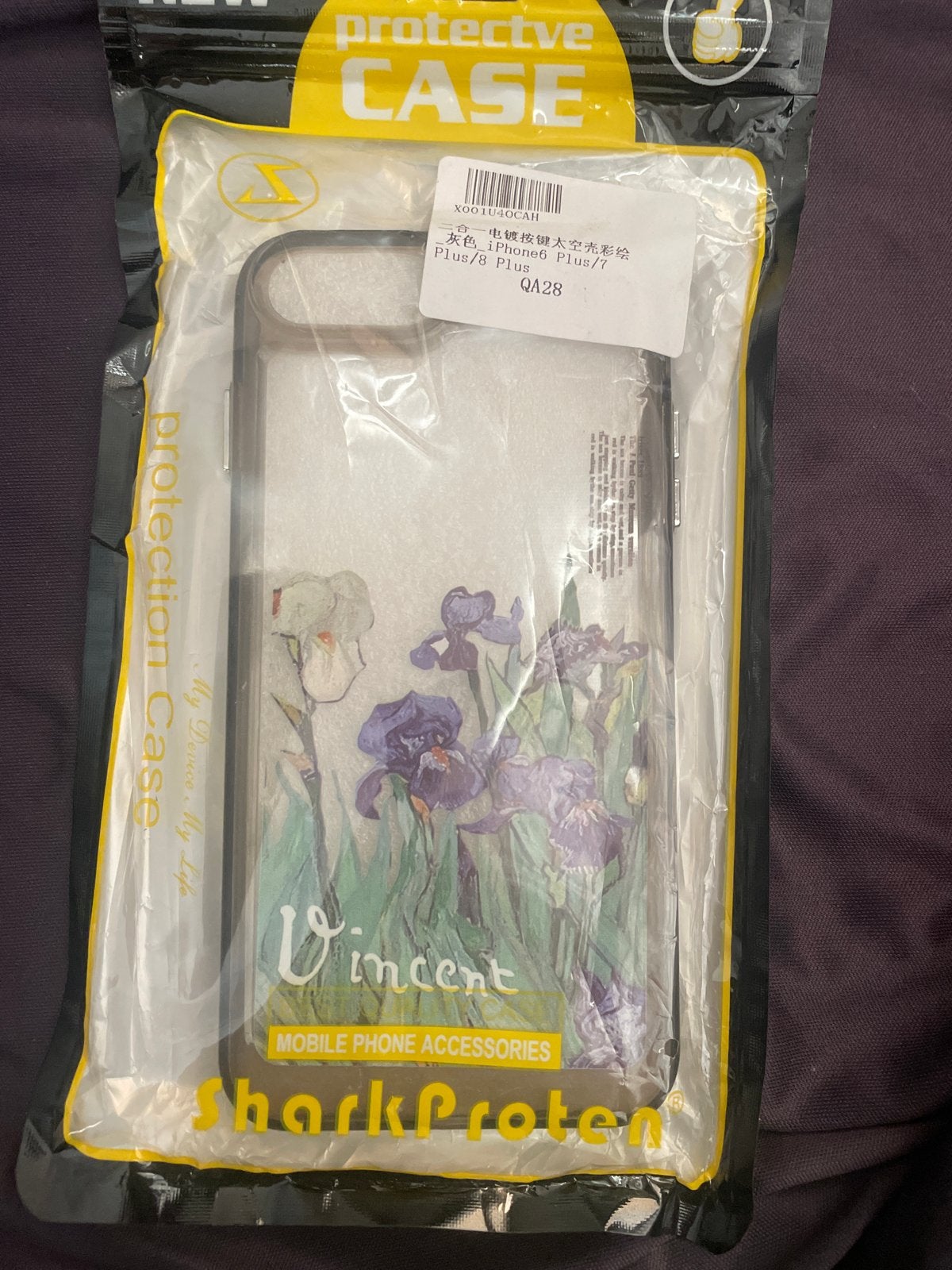 iPhone Hoesje Vincent van Gogh Irissen - iPhone 6/7/8 Plus, Overige merken, Nieuw, Hoesje of Tasje, Meerkleurig