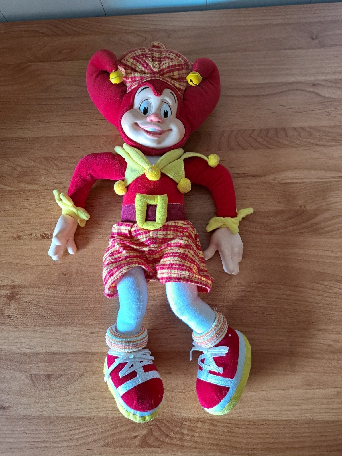 Efteling pardoes knuffel met kleding golfpark, Ophalen of Verzenden, Zo goed als nieuw, Overige typen