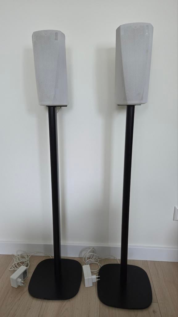 Heos 3 HS2 set met standaard, Overige merken, Gebruikt, Ophalen of Verzenden, 120 watt of meer