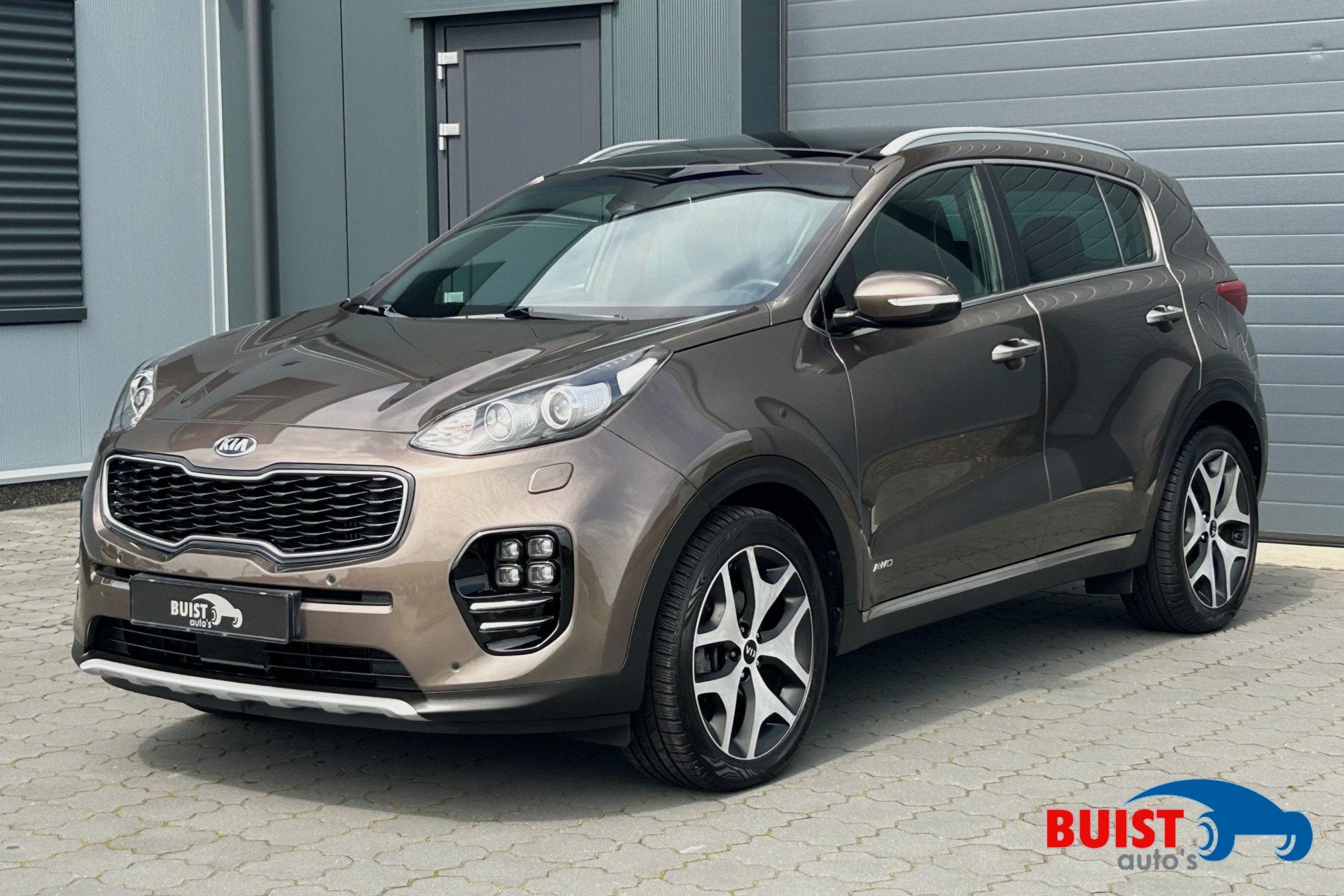 Kia Sportage 1.6 T-GDI 4WD GT-Line PlusLine BOMVOL! 92662KM!, Auto's, Gebruikt, 4 cilinders, Bedrijf, Vierwielaandrijving
