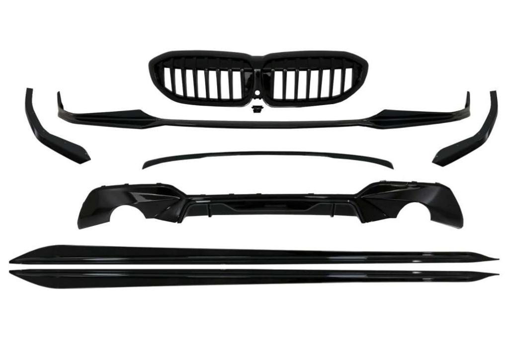 Body Kit Spoilers + Diffuser BMW 3 Series G20 / G21 M Perfor, Niet ingevuld, Nieuw, BMW, Achter