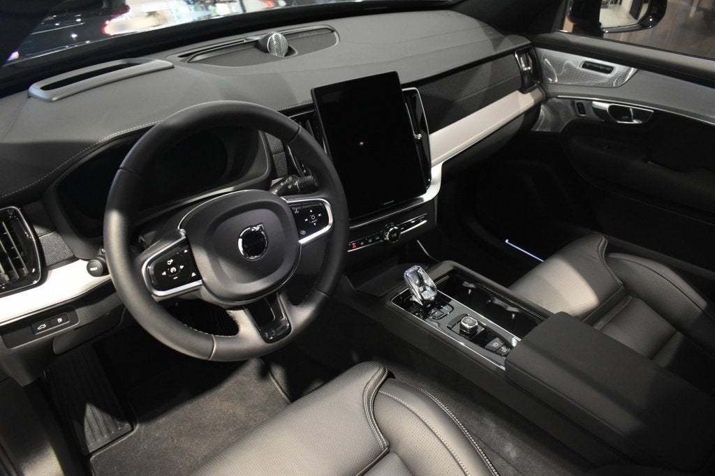 Volvo XC90 T8 455pk AWD Ultra Black Edition Executive | Geti, Auto's, Volvo, 4 cilinders, 1969 cc, Blauw, 7 stoelen