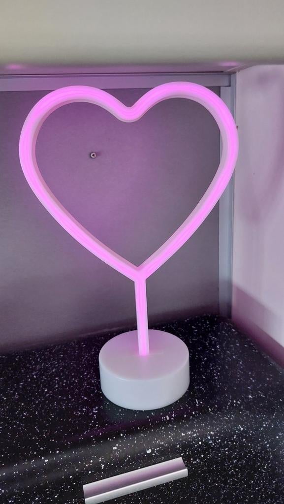 Neonlamp roze, Ophalen, Zo goed als nieuw