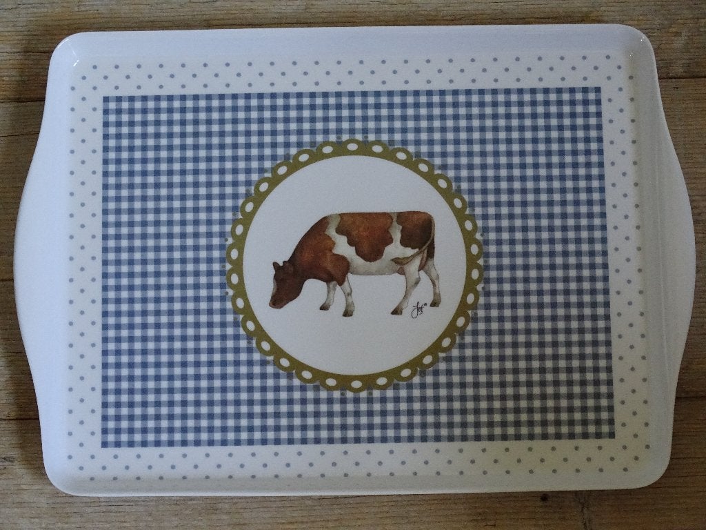 Servies, Jet (by Ter Steege) HAPPY COW, z.g.a.n., Kunststof, Ophalen of Verzenden, Zo goed als nieuw, Overige stijlen