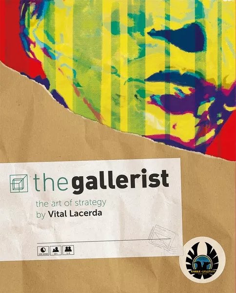 The Gallerist - Strategisch bordspel van Vital Lacerda, Hobby en Vrije tijd, Een of twee spelers, Ophalen of Verzenden, Zo goed als nieuw