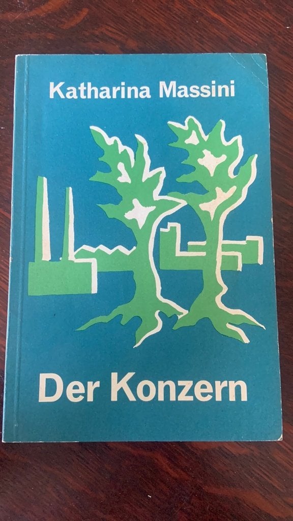 Der konzern - Katharina Massini, Ophalen of Verzenden