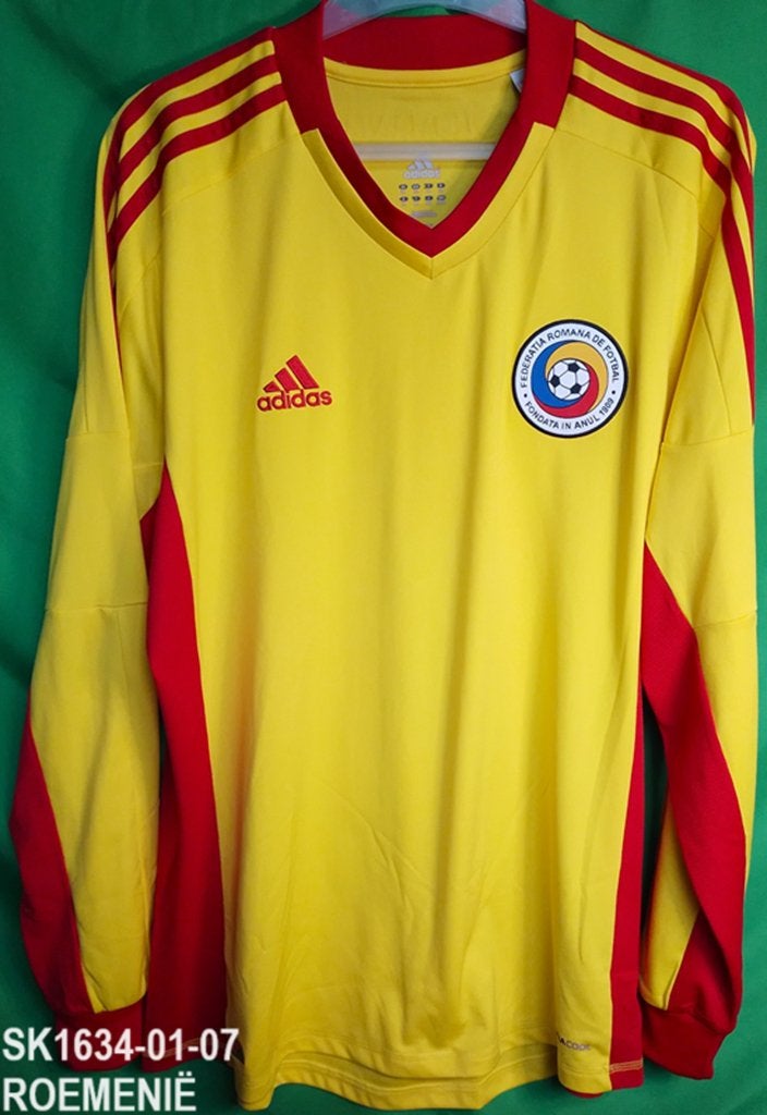 shirt; Nationaal Elftal Roemenië, Adidas, XL, Ophalen of Verzenden, Zo goed als nieuw, Buitenlandse clubs, Shirt