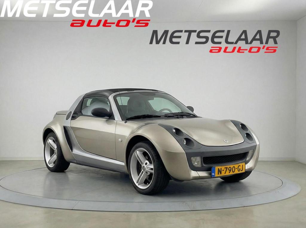 Smart roadster 0.7 turbo 100PK, Automaat, Gebruikt, Zwart, Roadster
