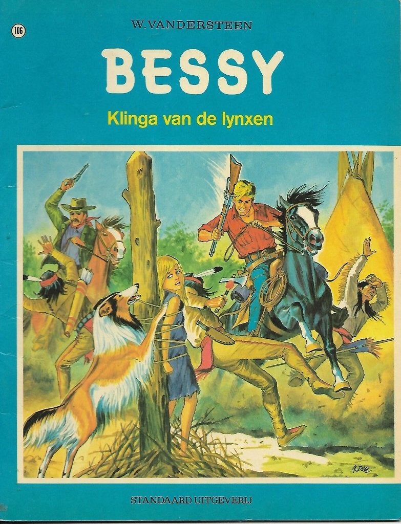 Bessy - Nr. 106: Klinga van de Lynxen, Eén stripboek, Ophalen of Verzenden, Gelezen