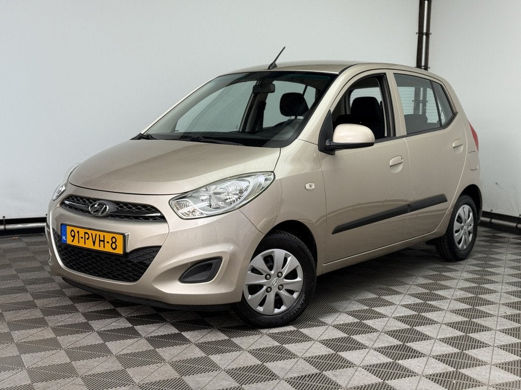 Hyundai i10 1.1 i-Drive Cool Airco Elek. Pakket NL Auto, Euro 5, Stof, 4 cilinders, Met garantie (alle)