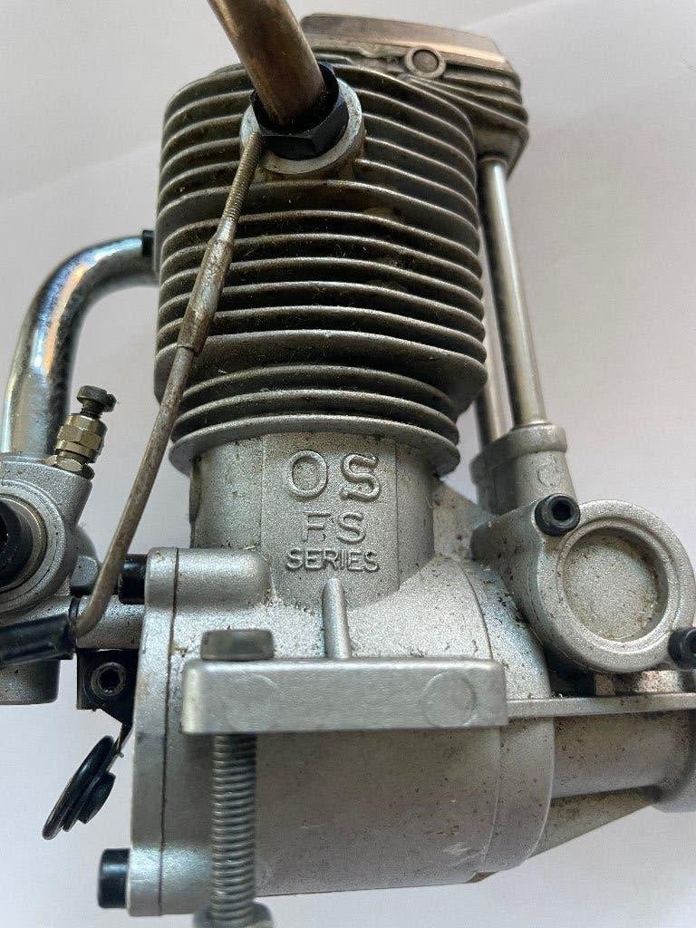 OS max 10cc viertakt motor voor vliegtuig, Ophalen, Gebruikt, Nitro