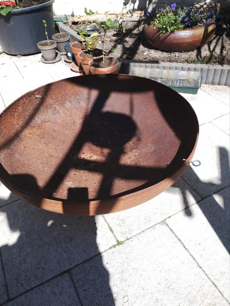 Grote vuurschaal - 80 cm diameter, Ophalen, Gebruikt
