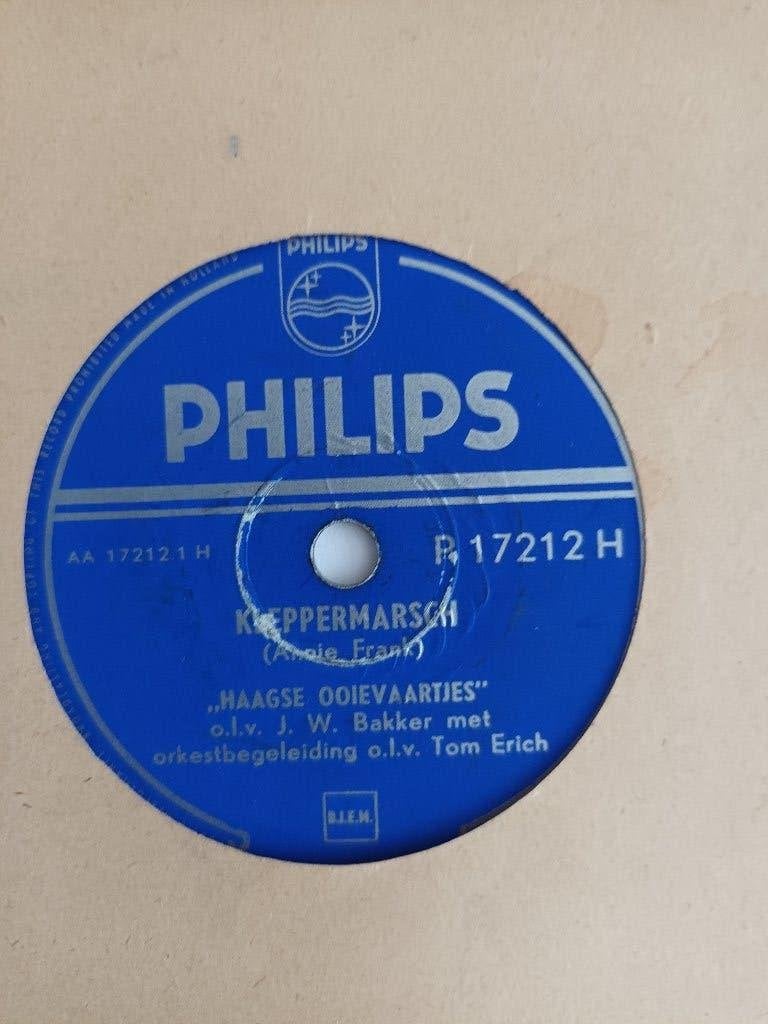 Haagse Ooievaartjes - Kleppermarsch  (78 Toeren), 10 inch, Originele persing, Ophalen of Verzenden, Zo goed als nieuw