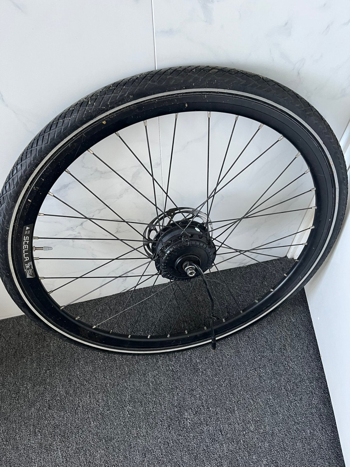Stella voorwiel motor, Fietsen en Brommers, Fietsonderdelen, Ophalen of Verzenden, Motor