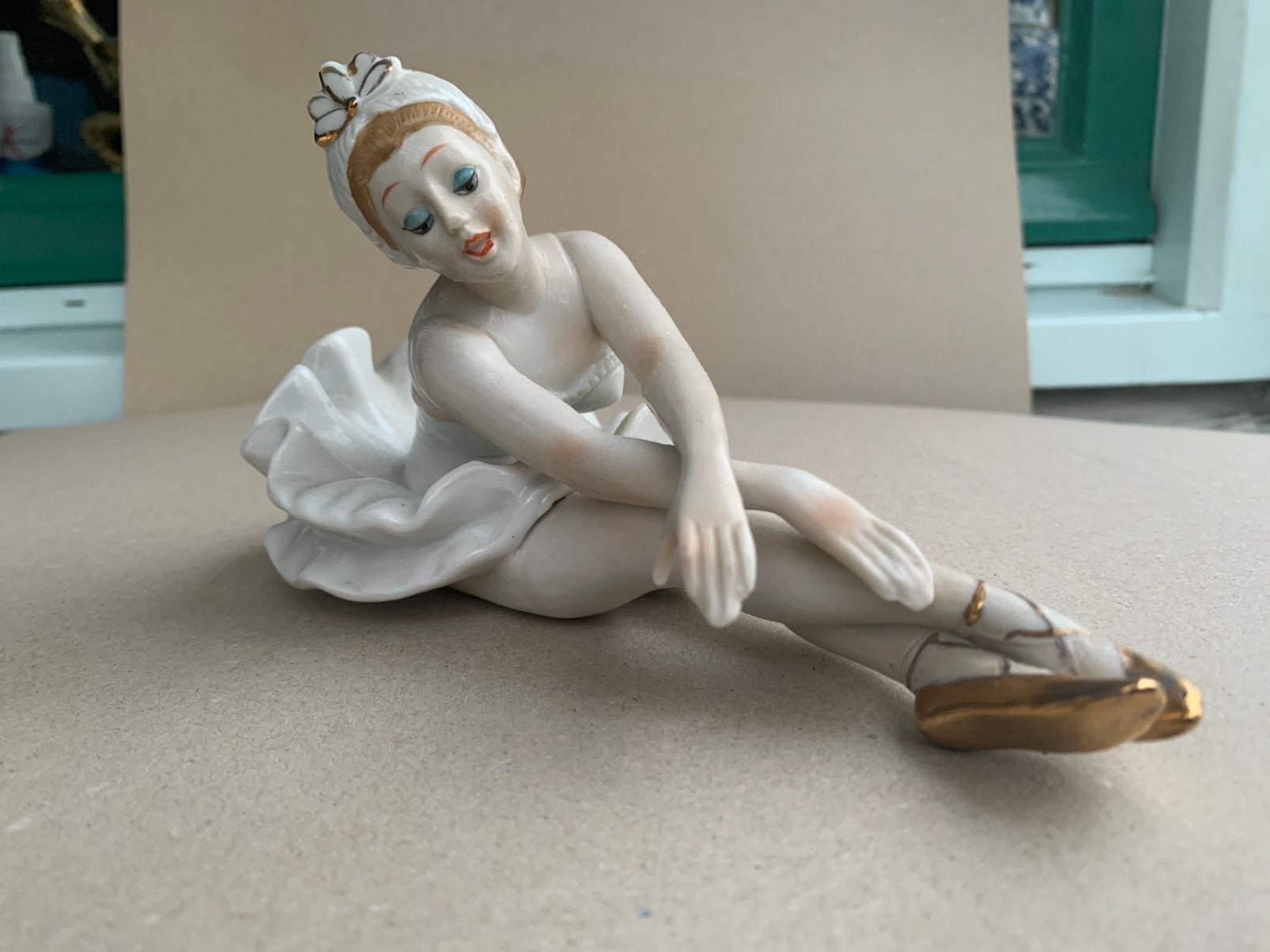 Ballerina’s ballet 2 x beeldjes in perfecte staat, Ophalen of Verzenden, Zo goed als nieuw, Dier