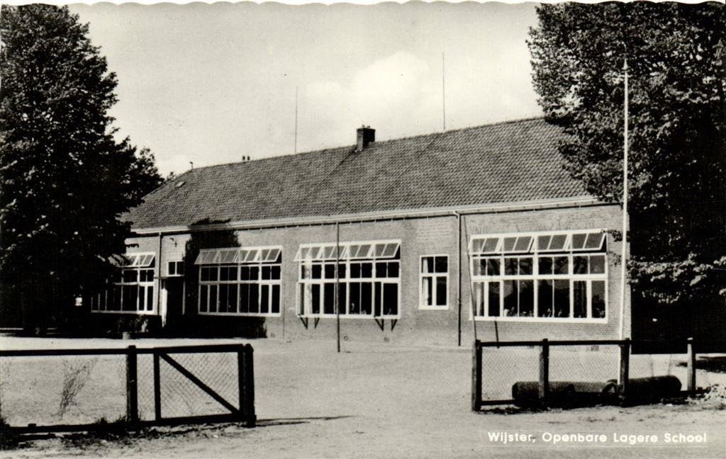 Wijster, Openbare Lagere School - ongelopen, Ophalen of Verzenden, 1960 tot 1980, Ongelopen, Drenthe