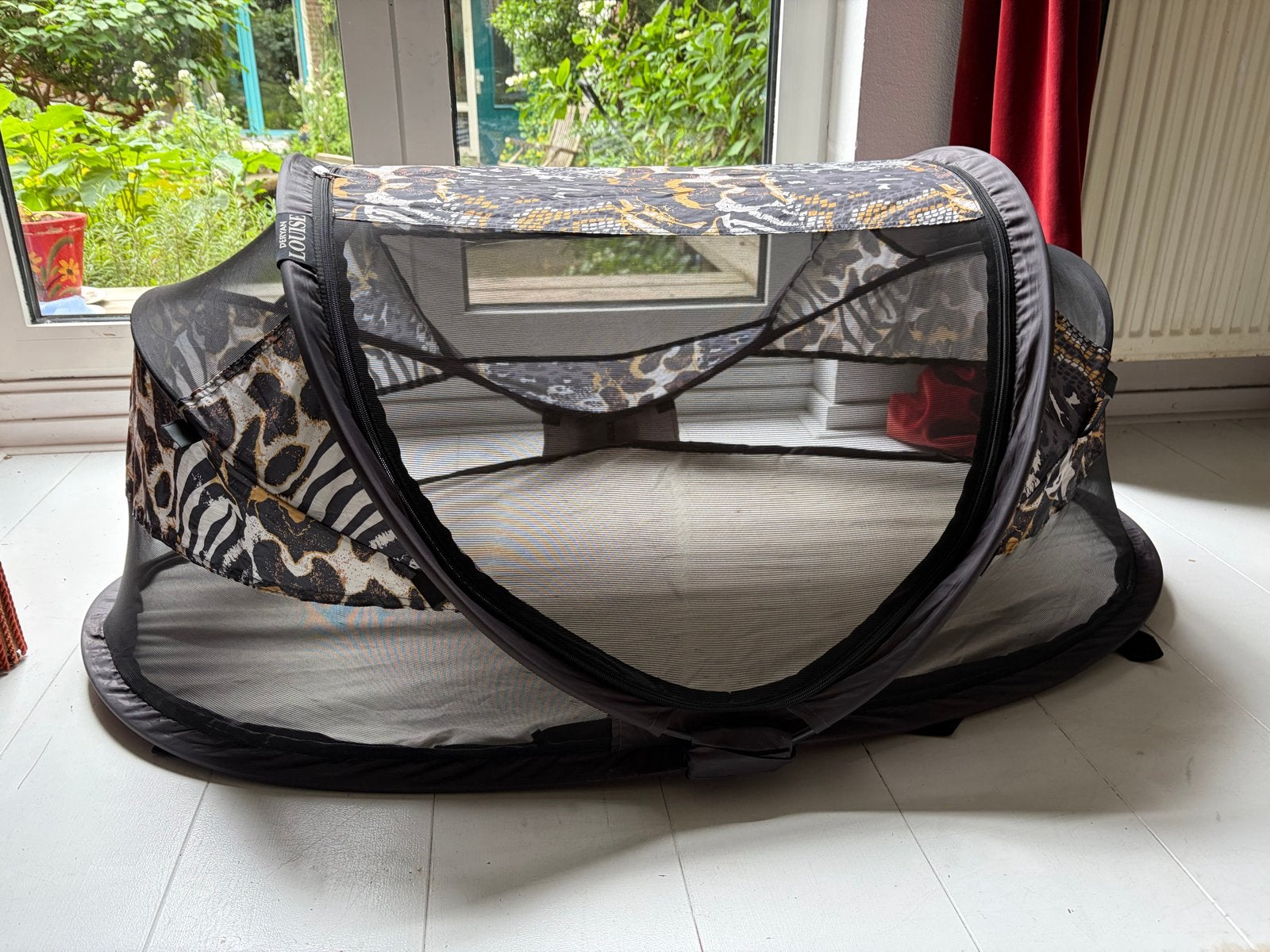 Deryan Louise baby tent luxe met matras - zoo design, Kinderen en Baby's, Babywiegjes en Ledikanten, Ophalen of Verzenden, Zo goed als nieuw