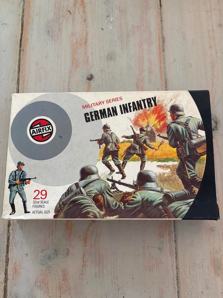 Airfix German Infantry WOII - 29 figuren (1:32), Ophalen of Verzenden