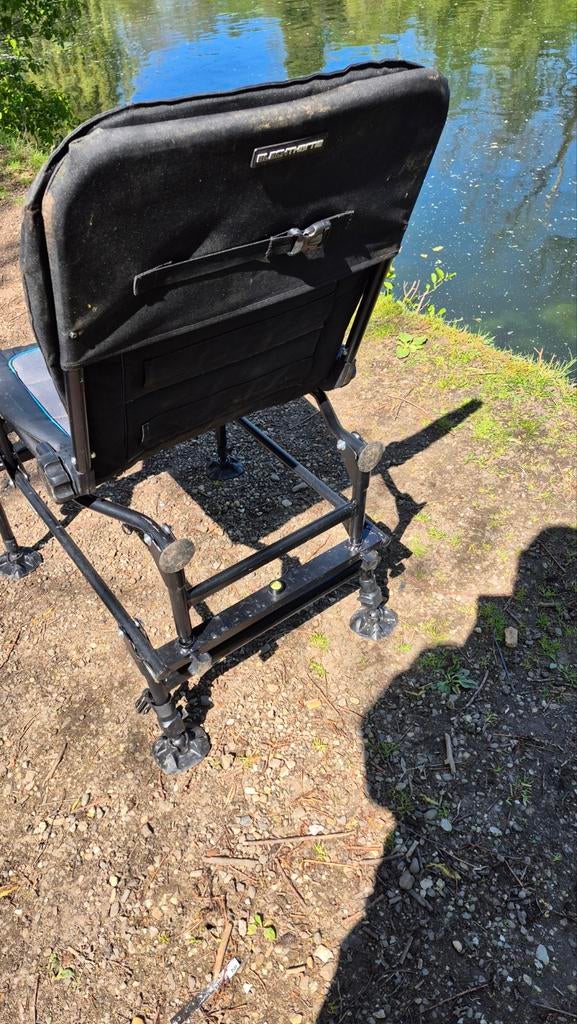 Cresta Blackthorne feederstoel - Comfortabel vissen, Watersport en Boten, Hengelsport | Algemeen, Ophalen, Gebruikt, Overige typen