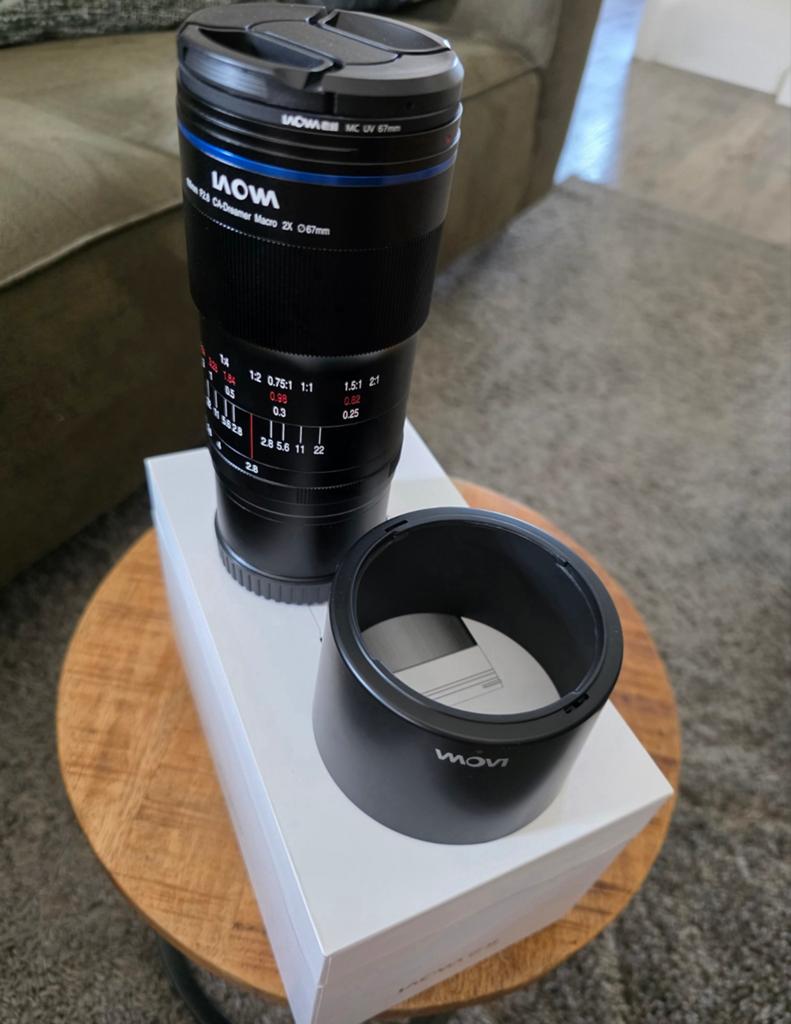 Laowa 100mm F2.8 CA-Dreamer Macro 2x Canon RF + Extra's, Audio, Tv en Foto, Fotografie | Lenzen en Objectieven, Ophalen of Verzenden