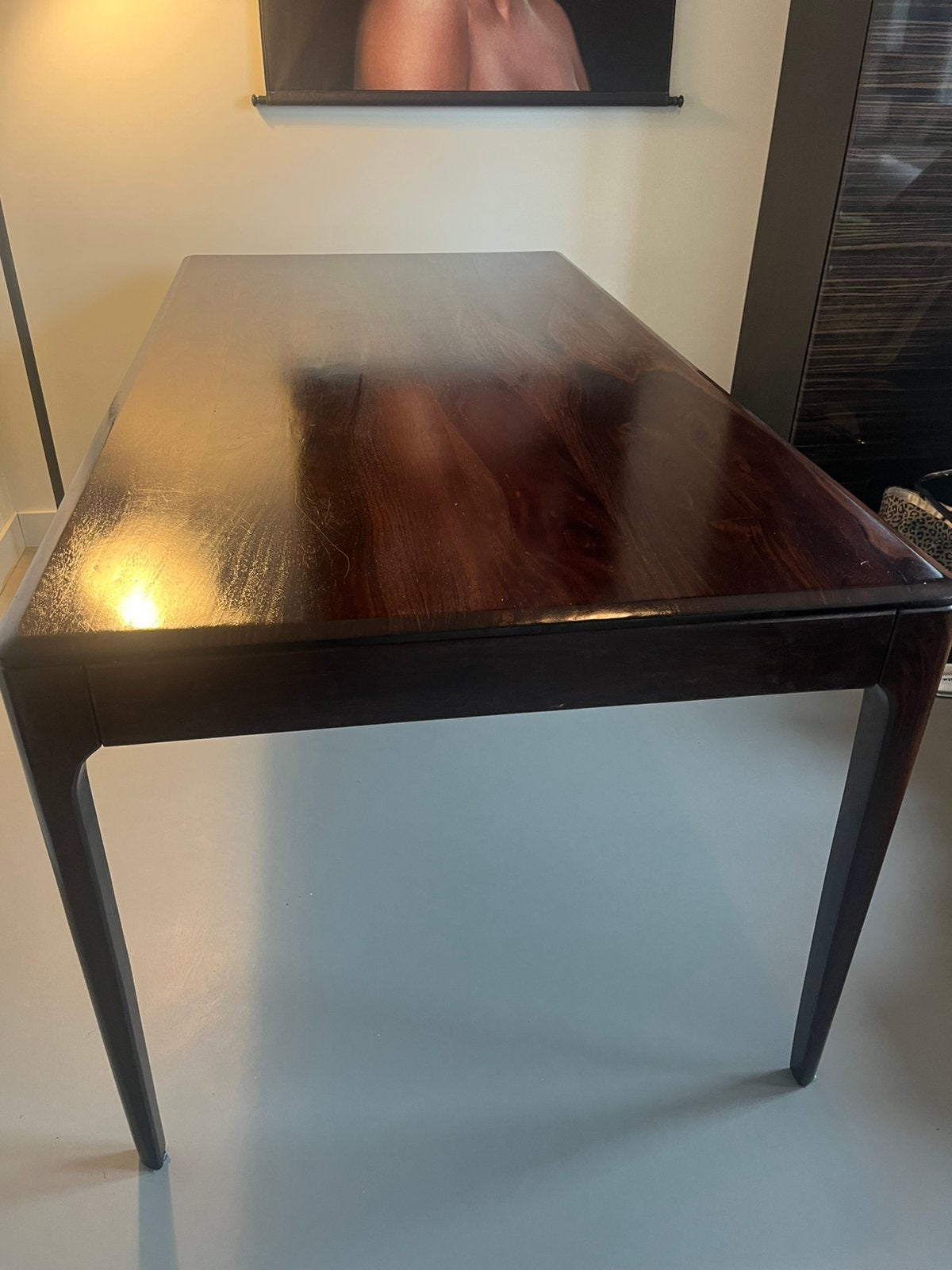 Kare Design Brooklyn Walnut eettafel, Huis en Inrichting, Tafels | Eettafels, Ophalen, Gebruikt, 200 cm of meer, 50 tot 100 cm