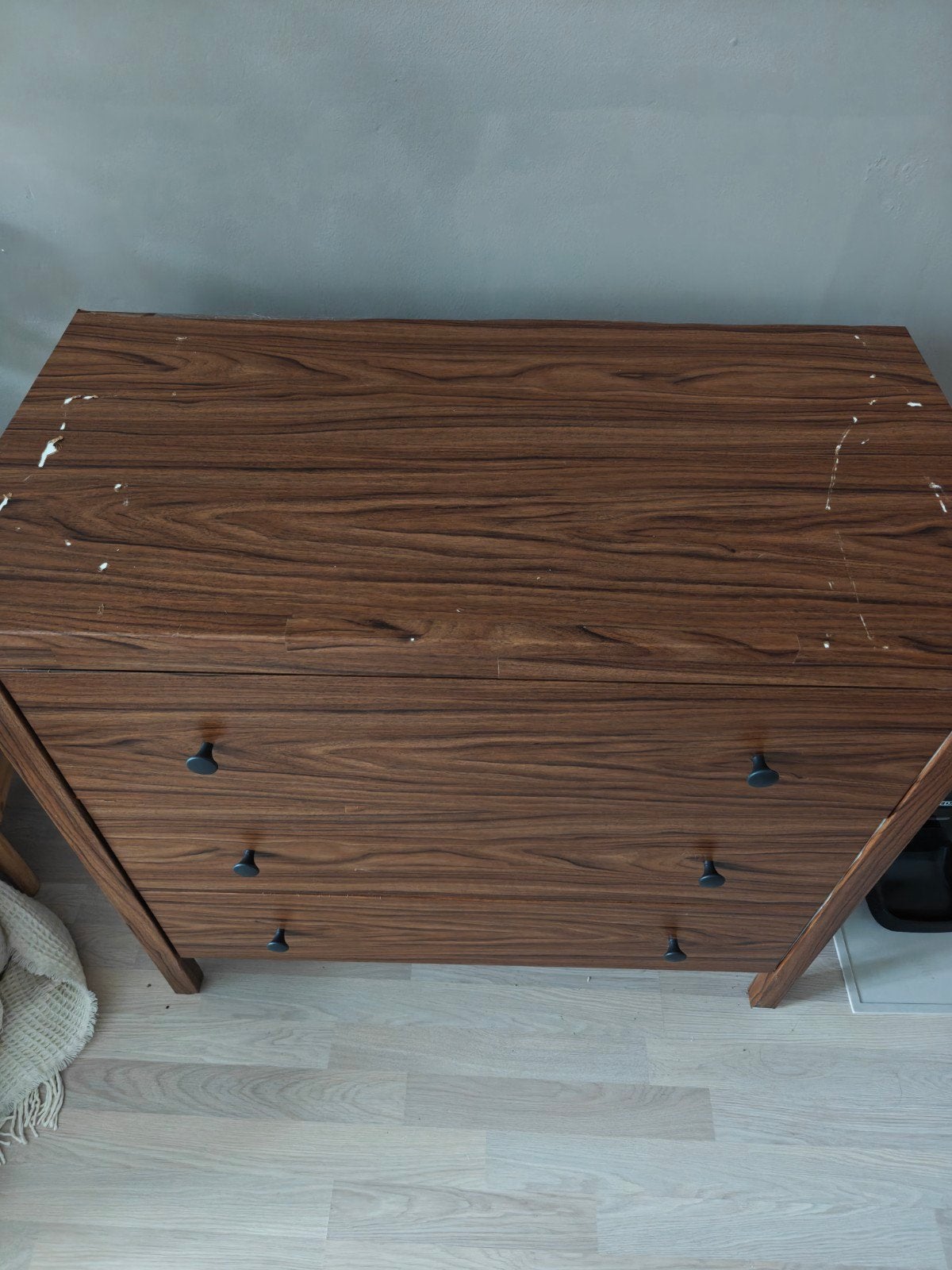 GRATIS af te halen voor 4juli: gewrapte HEMNES ikea ladekast, Ophalen, Gebruikt