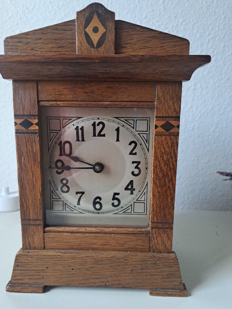 art deco wekker, Antiek en Kunst, Ophalen