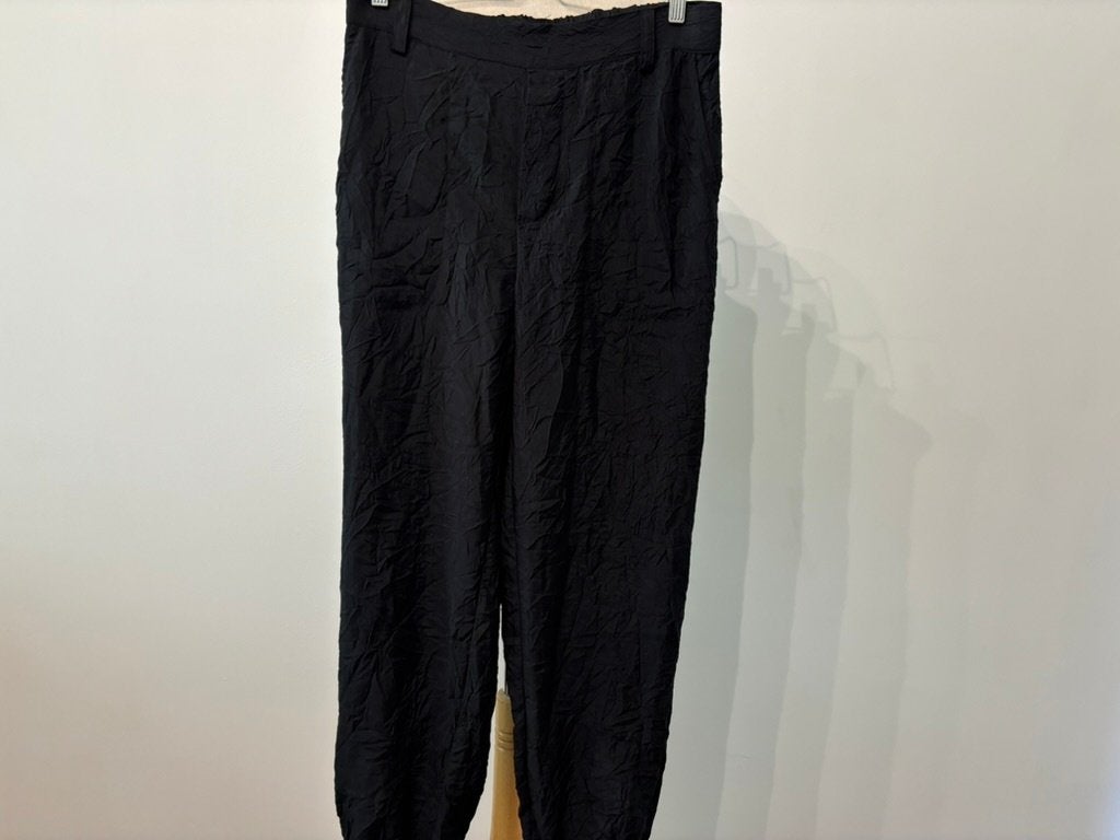 Rabens Saloner 'Elleva' Crinkle Broek | Maat M | Nieuw, Maat 38/40 (M), Zwart, Rabens Saloner, Nieuw