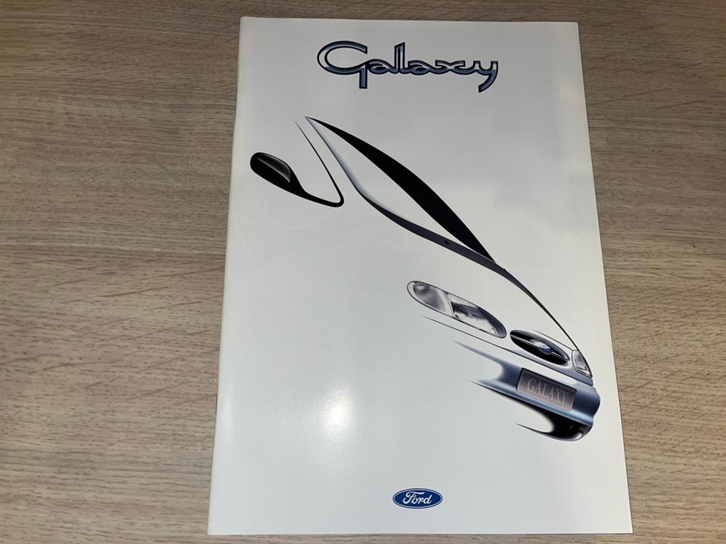 Folder Ford Galaxy 1995, Boeken, Auto's | Folders en Tijdschriften, Zo goed als nieuw, Ford, Ophalen of Verzenden