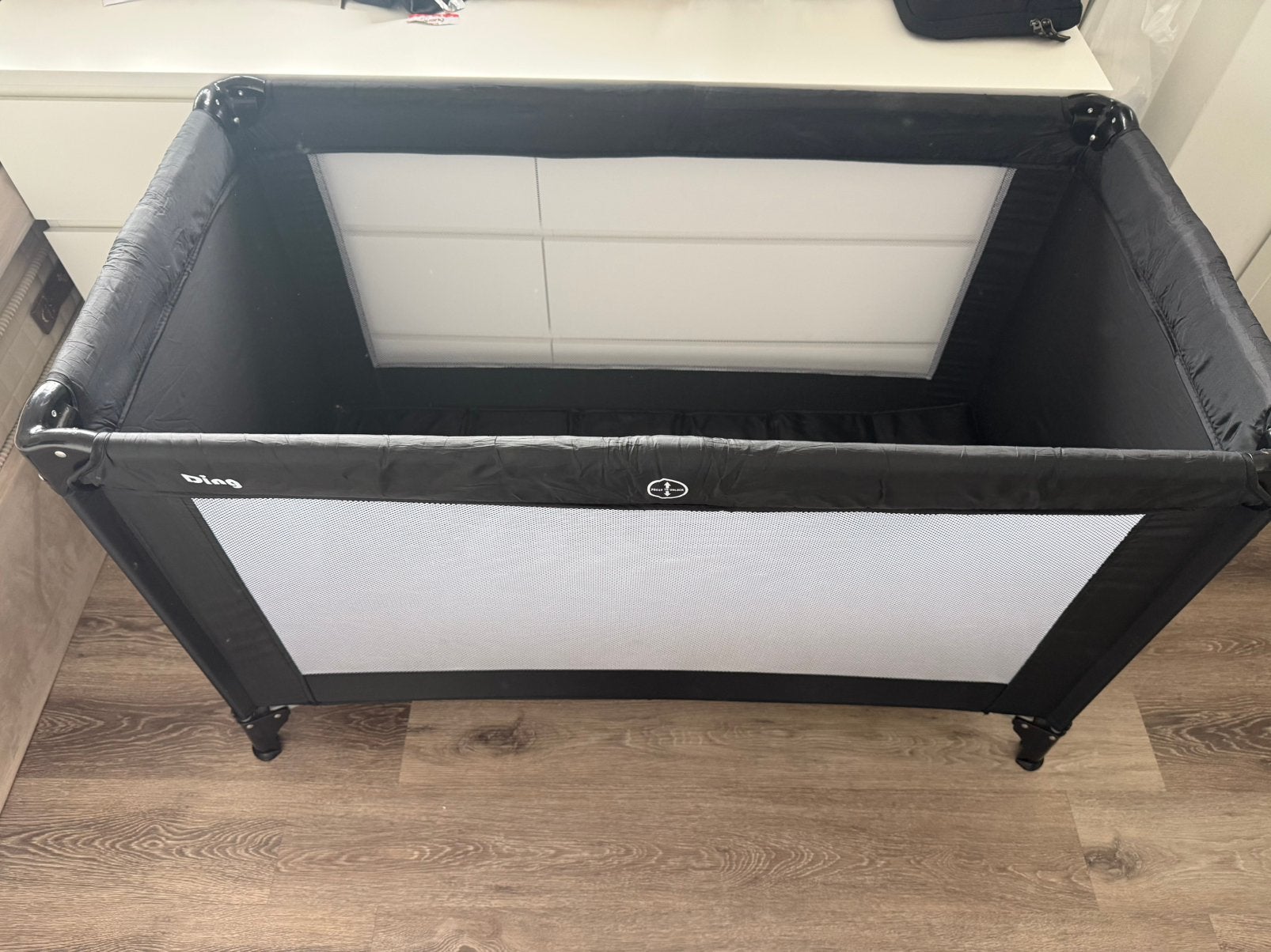 Campingbedje van ding, Ophalen, Gebruikt, Reisbedje