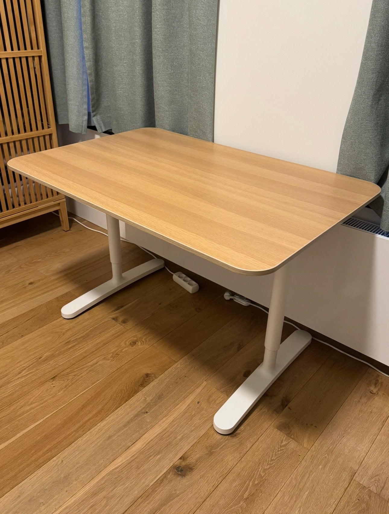 Ikea Bekant 80cm x 160cm, Ophalen, In hoogte verstelbaar, Zo goed als nieuw