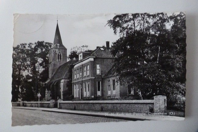 1967 DIEPENHEIM Kerk met Pastorie, Ophalen, 1960 tot 1980, Gelopen, Overijssel