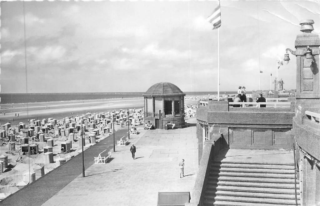 381-455-033 Nordseebad Borkum, Verzamelen, Ansichtkaarten | Buitenland, Verzenden, Voor 1920, Duitsland