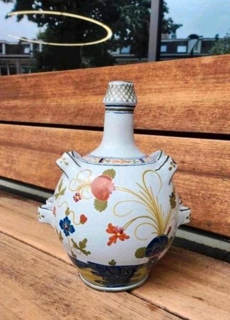Pilgrim Waterflask In Vendita Garofano Ceramic Italy
Signed, Antiek en Kunst, Antiek | Keramiek en Aardewerk, Ophalen of Verzenden