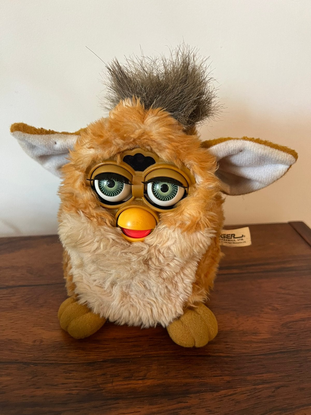 Vintage Furby (1998) - Bruin/khaki - Werkend, Ophalen of Verzenden, Gebruikt, Jongen of Meisje