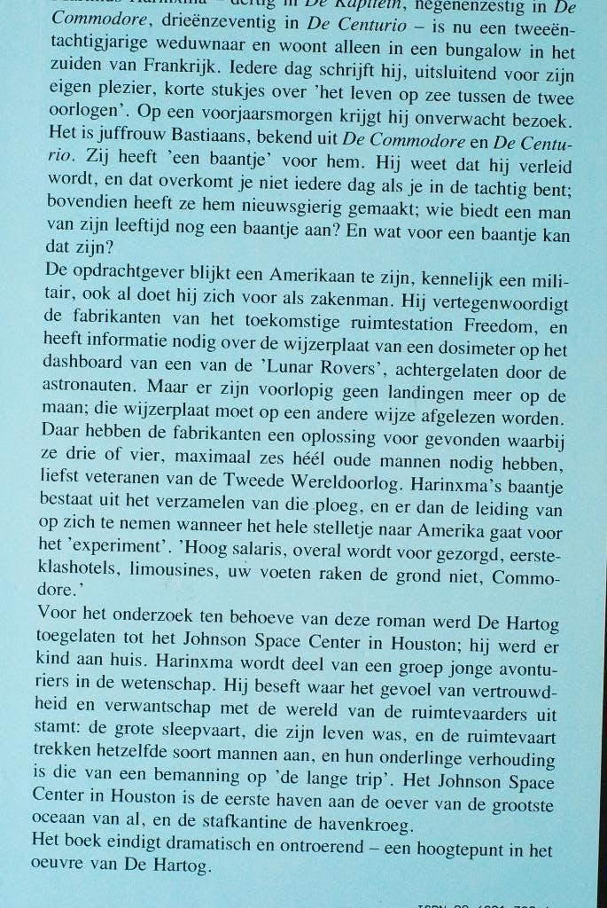 Jan de Hartog - De buitenboei (1994), Verzenden, Zo goed als nieuw, Nederland