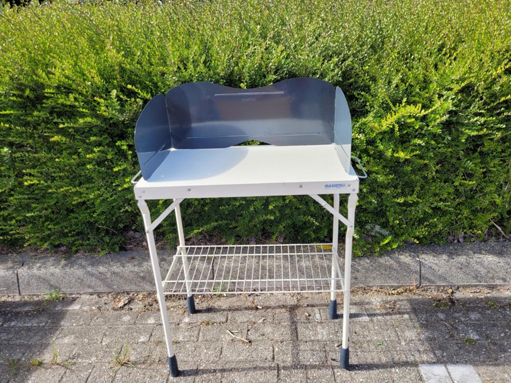 Vintage Moscatelli camping keuken kast, Ophalen, Zo goed als nieuw, Campingkast
