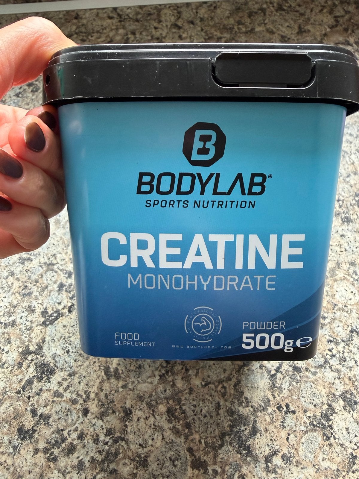 Bodylab Creatine Monohydraat Poeder 500g, Ophalen of Verzenden, Nieuw, Poeder of Drank