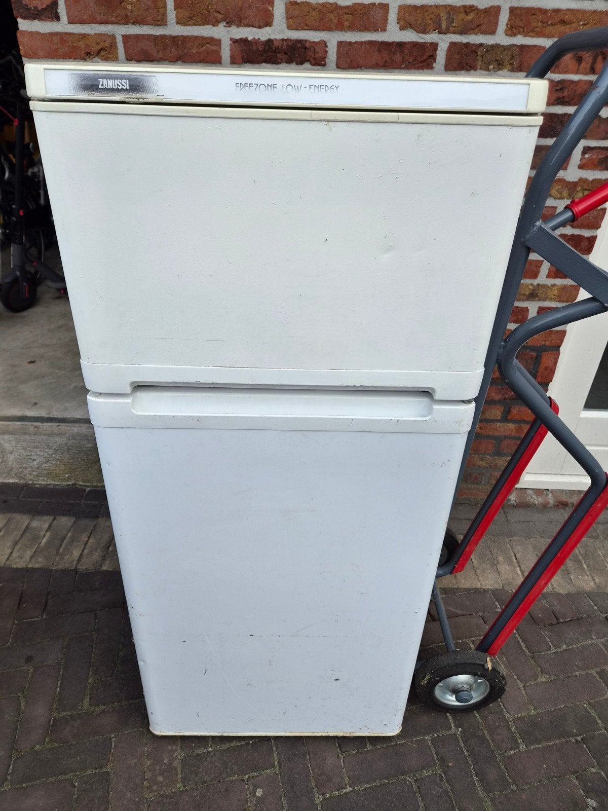 Zanussi koelkast met vriesvak, Ophalen, Gebruikt, 120 tot 140 cm, 100 tot 150 liter