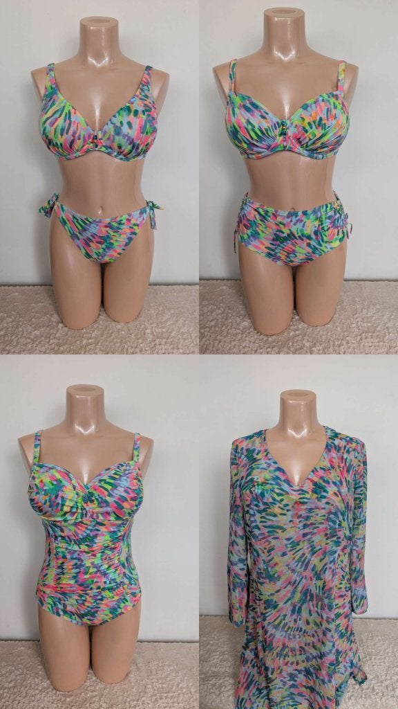 Nieuw prima donna douala  Badpak  bikini tankini 75d jurkje, Blauw, ., Nieuw, Badpak