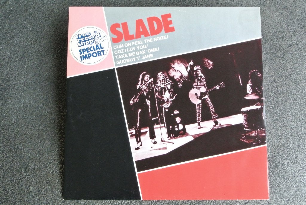 Slade – Cum On Feel The Noize (12”), LP, Originele persing, Ophalen of Verzenden, Zo goed als nieuw